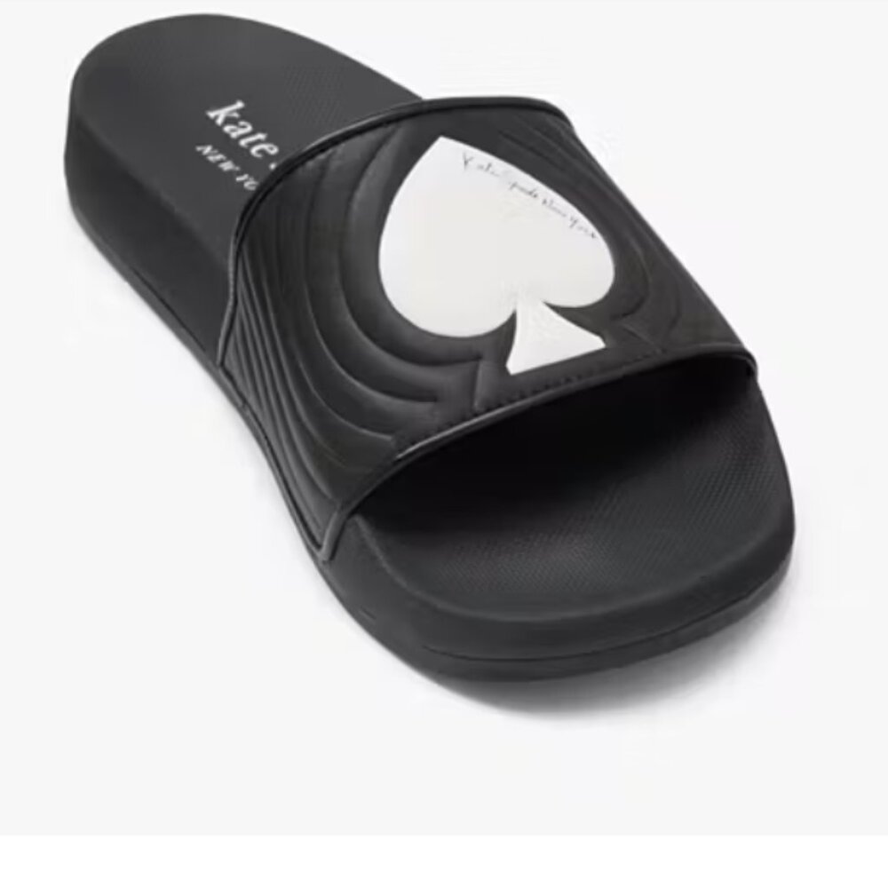 kate spade Splash Pool Slide Size 8 EUC and BOX